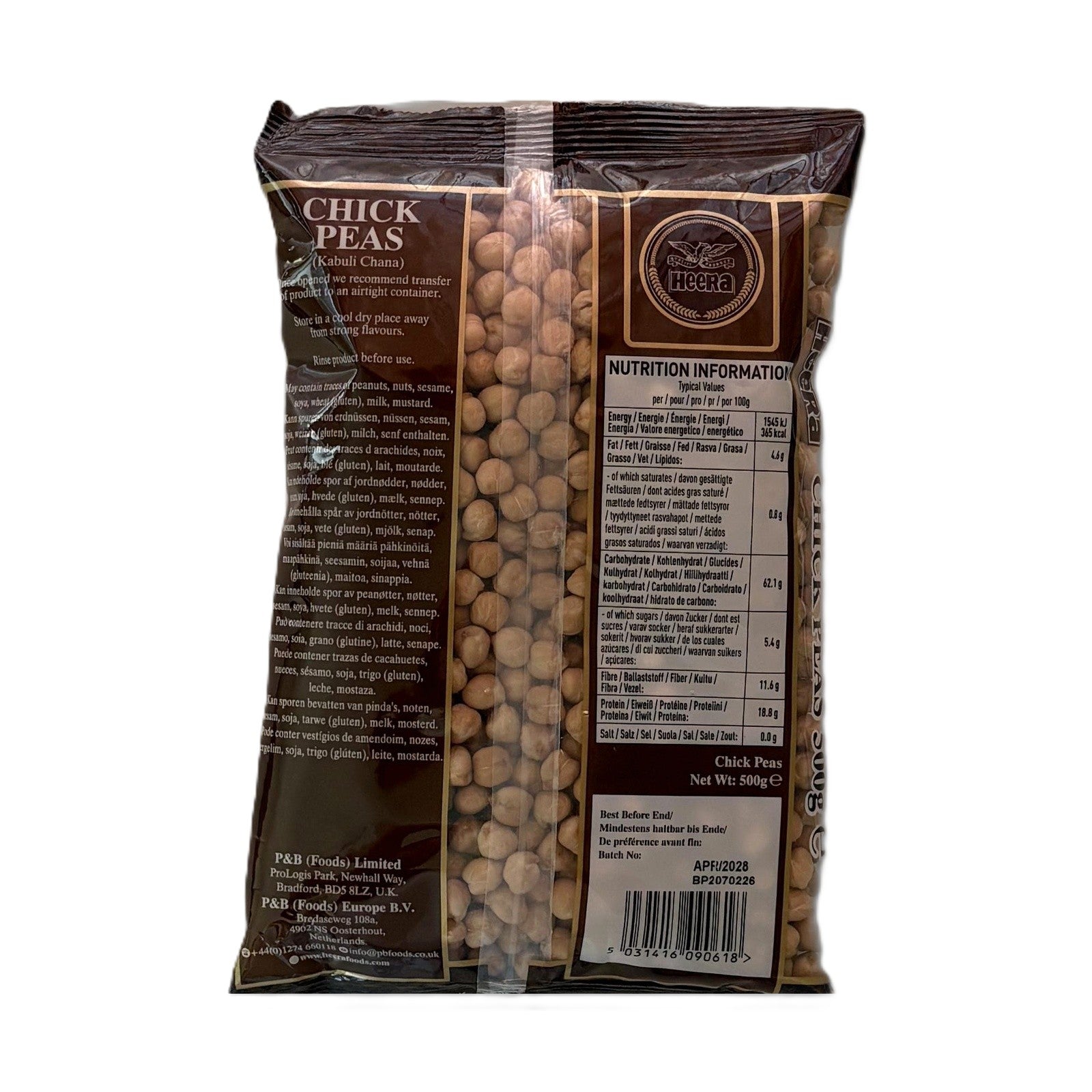 CHICK PEAS (CHOLE) HEERA