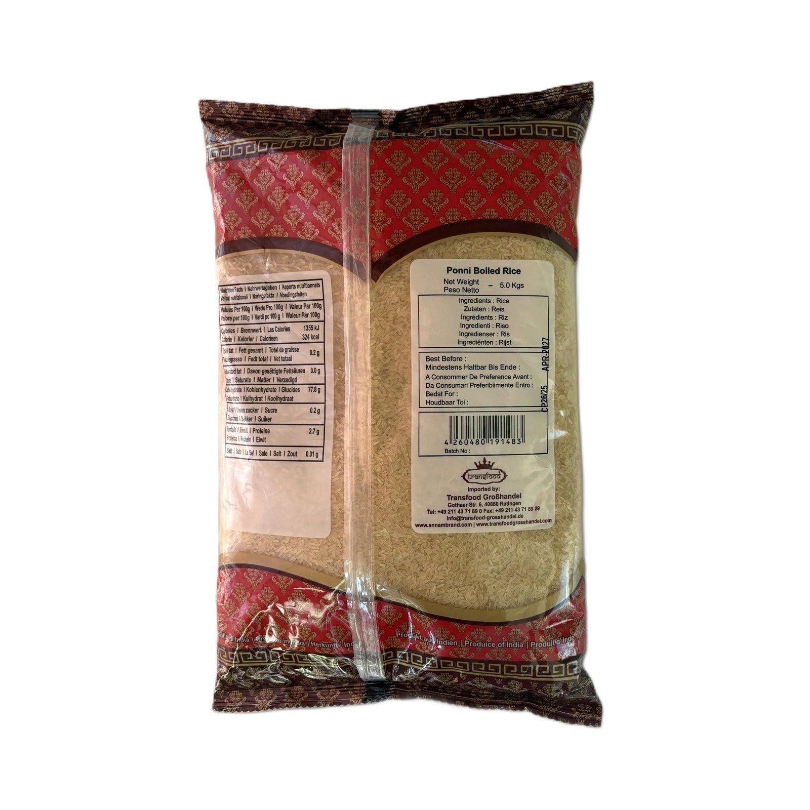 PONNI BOILED RICE ANNAM