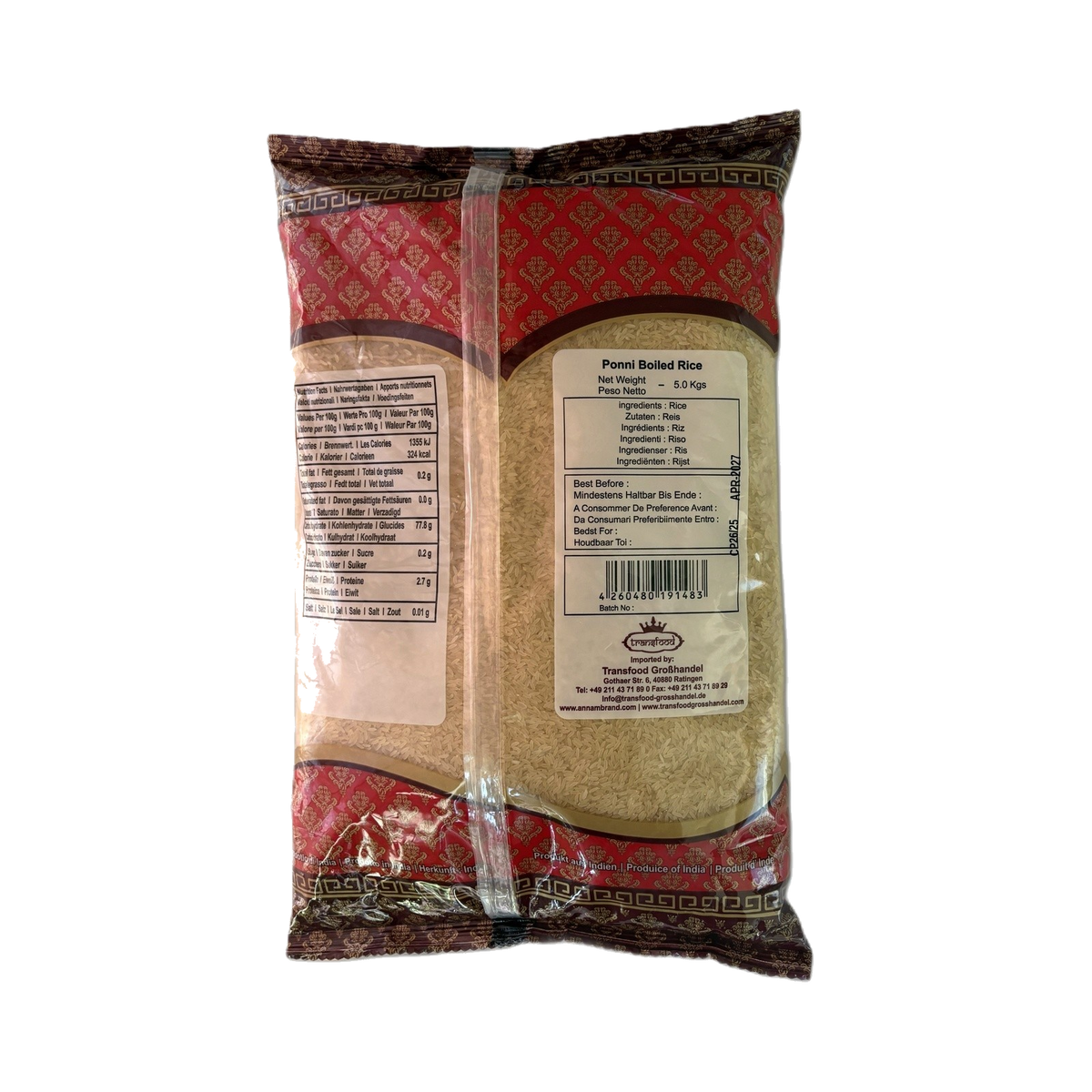 PONNI BOILED RICE ANNAM