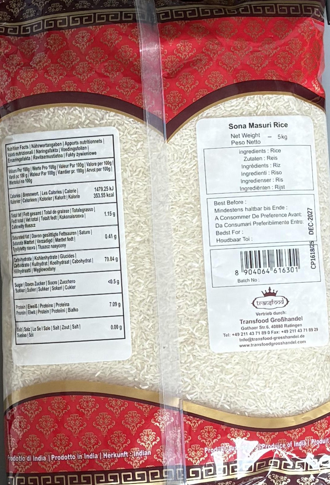 SONA MASOOR RICE ANNAM