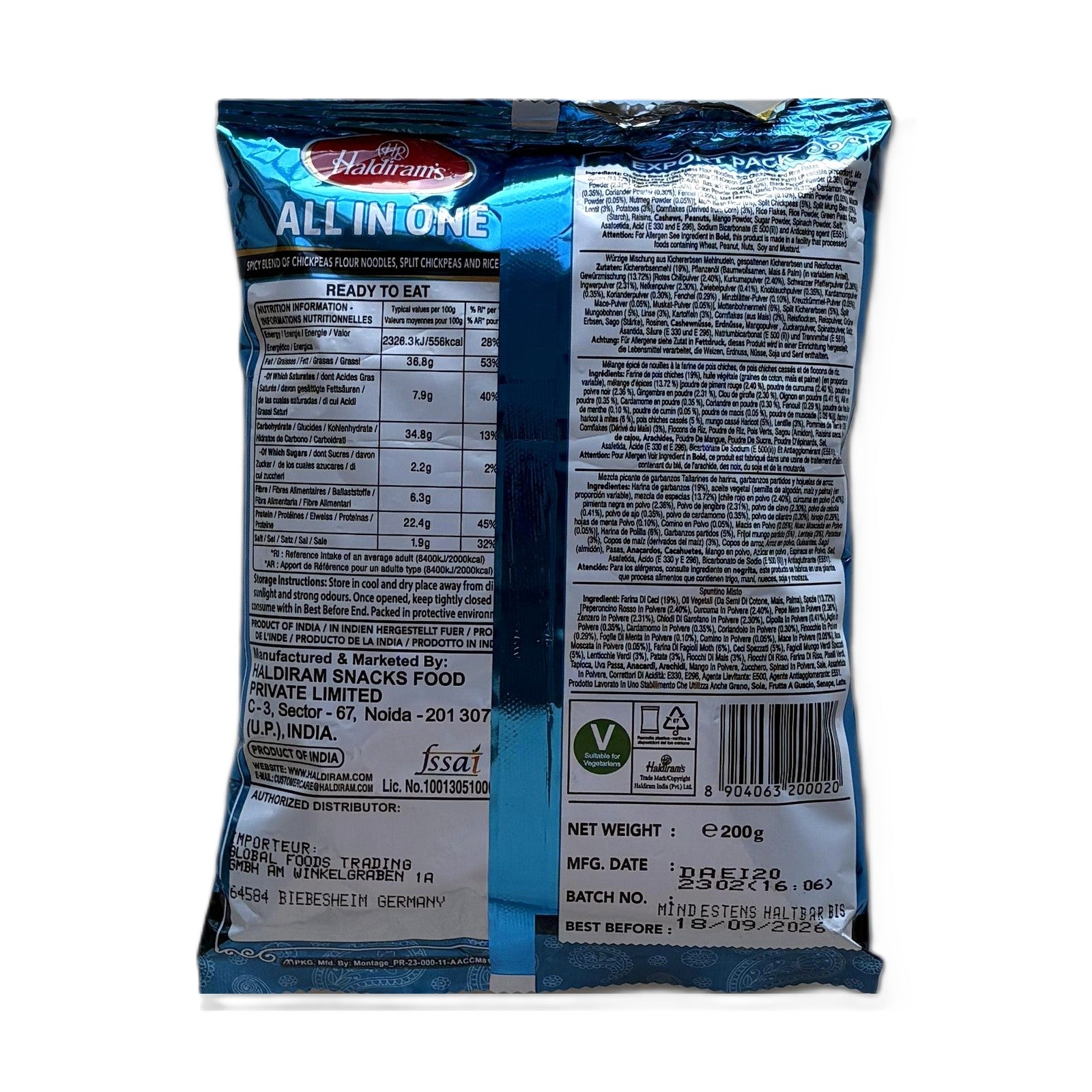 HALDIRAM'S ALL IN 1 MIX HALDIRAMS