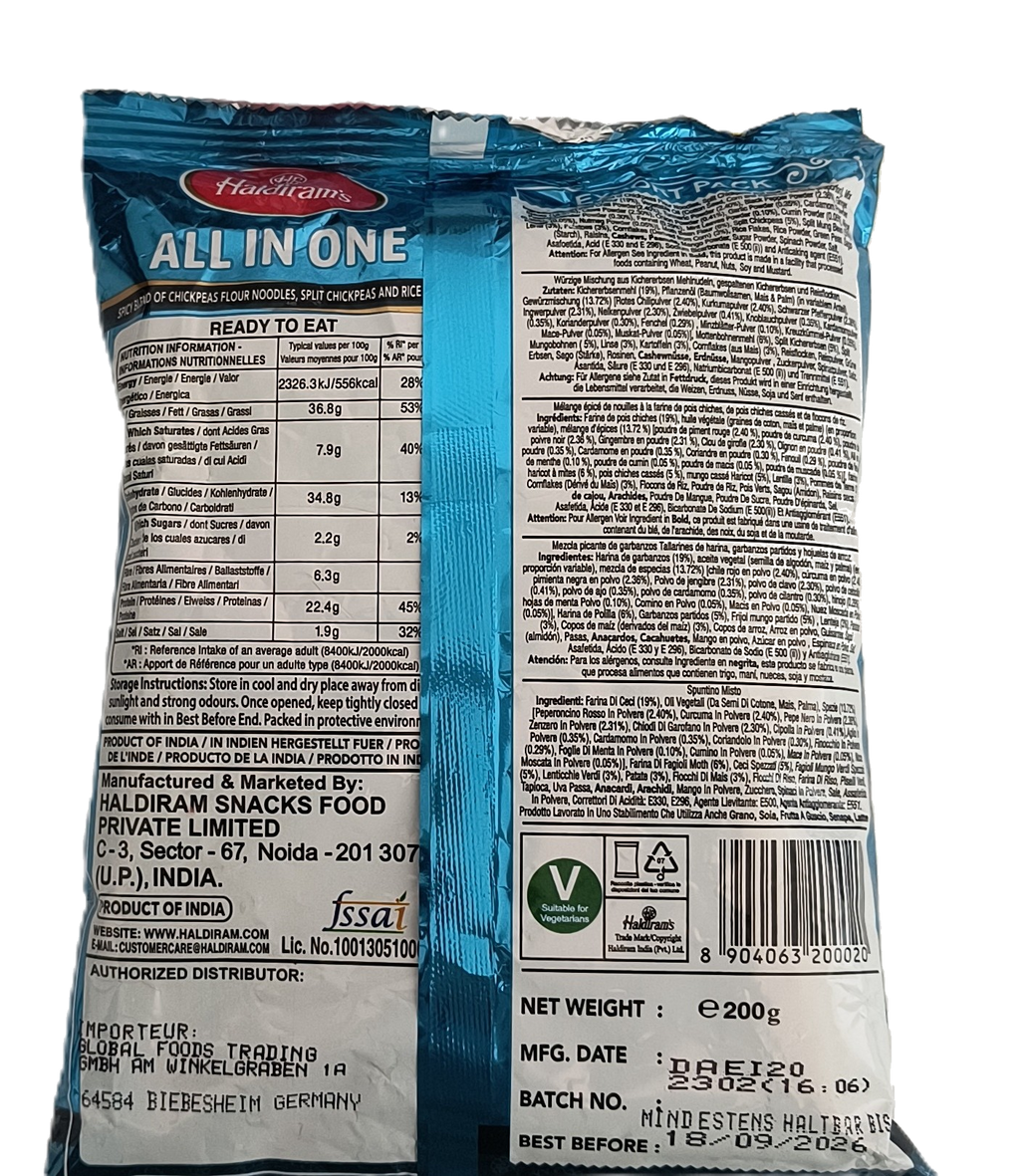 HALDIRAM'S ALL IN 1 MIX HALDIRAMS