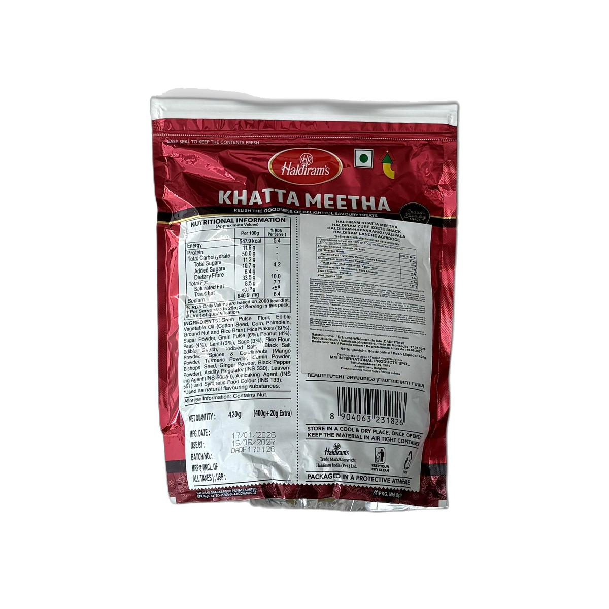 KHATTA MEETHA HALDIRAMS